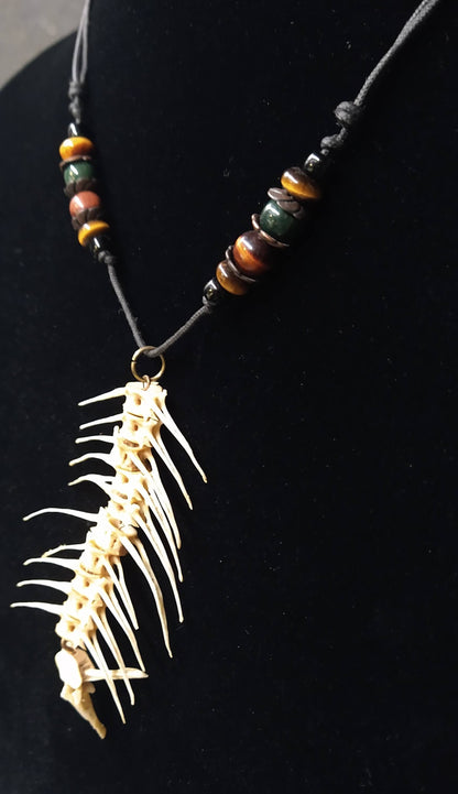 Fish Spine Necklace